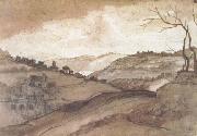 Claude Lorrain Landscape Pen drawing and wash (mk17) china oil painting reproduction